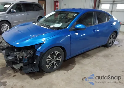 2021 Nissan Sentra Sv Xtronic Cvt z USA, uszkodzony, nr VIN 3N1AB8CV1MY237812